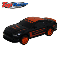 AGM Mustang Black/Orange (Boss) 1/43