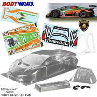 Bodyworx Body Huracan GT3 1/10th 190mm