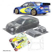 Bodyworx N143 Impreza WRC  1/10th 190mm