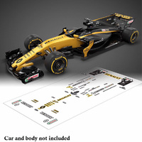 Bodyworx Stickers F1 Renault Hulk #27 1/10