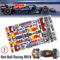 Bodyworx Stickers F1 RB18 #1 VER 1/10th