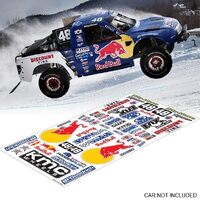 Bodyworx Stickers Red-Bull / KMC 1/10th SC