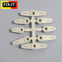 Fix-it Servo Horns  Futaba  25 white (8 Plastic)