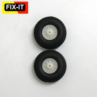 Fix-it Wheels 32mm x 10.5mm  2.1mm   (PU Tyre)(pr)