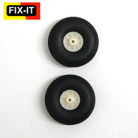 Fix-it Wheels 44.5mm x 16mm  2.1mm   (PU Tyre)(pr)