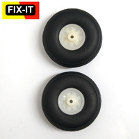 Fix-it Wheels 50.5mm x 18.5mm  2.6mm    (PU Tyre)(pr)