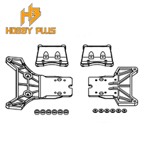 Hobby Plus Front/ Rear Chassis Skid Plate Set