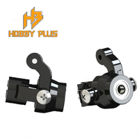 Hobby Plus Front Steering And Spindle Set (CR)