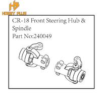 Hobby Plus CR-18 Front Steering Hub & Spindle