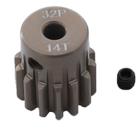 Hobby Details Motor Gear 14T 32dp  3.17mm HCA