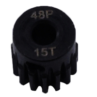 Hobby Details Motor Gear 15T 48DP HSS 3.17mm