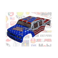 Himoto Body Hummer    Usa Flag 1/8