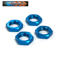 HobbyPro Wheel Nuts 1/8   17mm P1.0   (4)