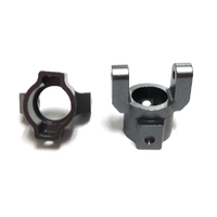 Hobby Works RC Steering Arm(L/R) Alum (2)(rh)