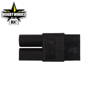 Hobby Works RC Adapter Plug EC5 Male -XT90 Female  One plug