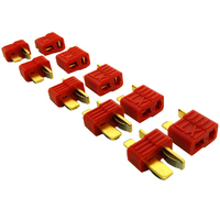 Hobby Works RC T Plug (deans)                        (5 Pair)