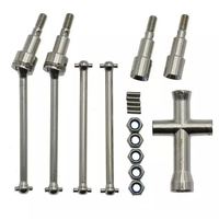 Joys Tech 6312 Pro Upgrade Driveshaft And Axle Set Metal FR / RR