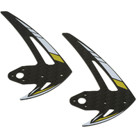 OMP Hobby Vertical Stabiliser Set- Racing Yellow