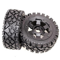 Rovan Wheels+Tyres Terrain+6 Spoke FR (pr) 1/5