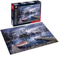 Puzzle Lakeside Landscape 1000pce