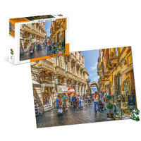 Puzzle Street Scenery Shopping Mall 500pce