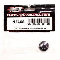 RGT 64T Main Gear & 12T Pinion Gear Set