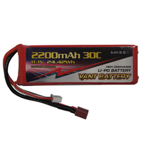 Vant Lipo 2200 11.1v    30c     (24.5x35x105)