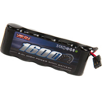 Venom 1503 6V 1600mah 5-cell Flat Receiver NimH Battery FUT Plug