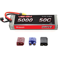 Venom 15129 50C 3S 5000mah Lipo HC UNI Plug 2.0-L