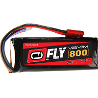 Venom 25024 30C 2S 800mah 7.4V FLY LiPo Battery With JST Plug