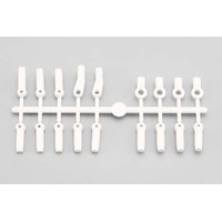 Yokomo Rod End Plastic Parts(White)